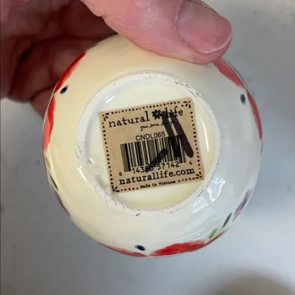 Natural Life Heart Shaped Trinket Dish, Candle & Box - Picture 8 of 17